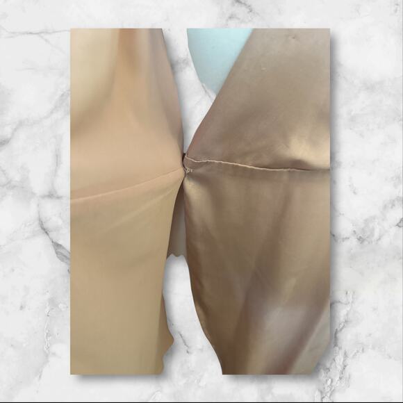 J.O.A. Just One Answer Baby Pink Wrap Dress Open Front w/Short Lining Dress. S - Picture 11 of 12